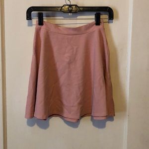 Charlotte Russe - Pink Flowy Mini Skirt